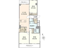 【東京都/台東区松が谷】ストーク松が谷 間取り図