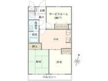 【東京都/足立区西新井本町】グレンモア西新井 間取り図