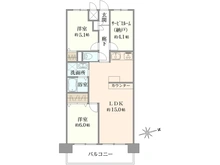 【東京都/足立区梅田】朝日プラザ梅田 間取り図