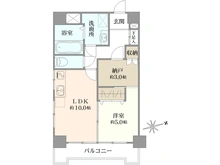 【東京都/荒川区東日暮里】パラスト日暮里 間取り図