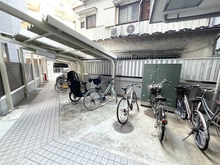 【東京都/足立区千住】エスエスケーグリーンパーク千住四丁目 駐輪場