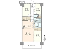 【東京都/足立区西新井】パークプレミアムメイツ西新井ケヤキテラス 間取り図