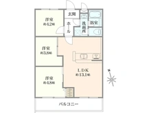 【東京都/足立区島根】ライオンズマンション西新井第2フェローヒルズ 間取り図