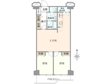 【東京都/足立区扇】西新井大師扇スカイハイツ 間取り図