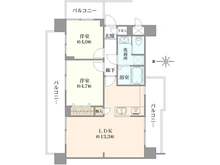 【東京都/葛飾区白鳥】セザールお花茶屋 間取り図