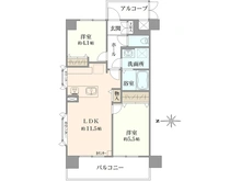 【東京都/葛飾区高砂】モナークマンション高砂 間取り図