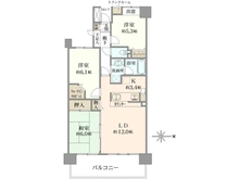 【東京都/足立区千住関屋町】コスモシティ北千住 間取り図