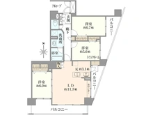 【東京都/足立区足立】ディナ・スカーラ五反野 間取り図