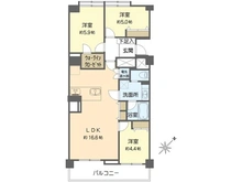 【千葉県/市川市欠真間】ハピーハイツ行徳 間取り図