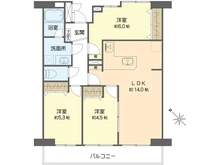 【千葉県/浦安市美浜】美浜東エステート 第4号棟 間取り図