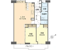 【千葉県/浦安市美浜】美浜東エステート11号棟 間取り図