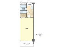 【東京都/江戸川区中葛西】カーサ第二宇喜田 間取り図