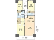 【東京都/江戸川区中葛西】宇喜田ホームズ 間取り図