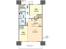 【東京都/江戸川区西葛西】ルピアコート西葛西 間取り図