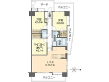 【東京都/江戸川区西葛西】ライオンズステーションプラザ西葛西 間取り図