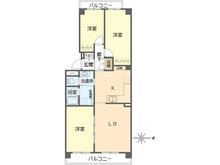【東京都/江戸川区清新町】清新南ハイツ 12号棟 間取り図