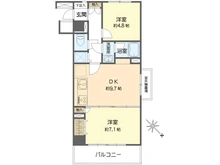 【東京都/江戸川区北葛西】エクセル西葛西 間取り図