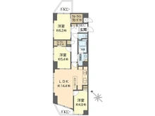 【東京都/江戸川区中葛西】プレジャー・ガーデン葛西 間取り図