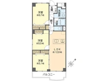 【千葉県/浦安市富岡】サンコーポ浦安 C棟 間取り図