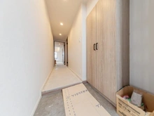 【千葉県/浦安市東野】モア・ステージ新浦安 玄関：リフォーム中