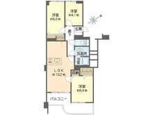 【東京都/江戸川区西葛西】コンテ西葛西 間取り図