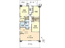 【千葉県/浦安市富士見】ライオンズマンション舞浜第2 間取り図