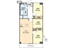 【東京都/江戸川区西葛西】コンドミニアム葛西 間取り図