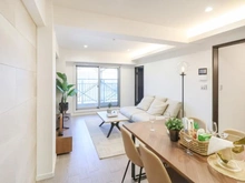 【東京都/江戸川区清新町】清新北ハイツ 5号棟 リビング・ダイニング：大規模修繕中