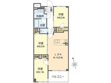 【東京都/江戸川区中葛西】デュアルスイート西葛西 間取り図