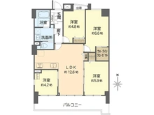 【千葉県/浦安市当代島】モナーク浦安 間取り図