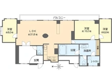 【東京都/江戸川区西葛西】ランドステージ西葛西 間取り図