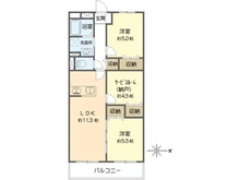 【東京都/江戸川区中葛西】宇喜田カメリア 間取り図