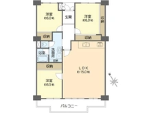 【東京都/江戸川区清新町】清新プラザ 間取り図
