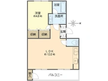 【東京都/江戸川区中葛西】協和コーポ6 間取り図