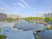【東京都/江戸川区中葛西】クレストフォルム葛西 新左近川親水公園（現地より約2,000m）