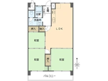 【東京都/江戸川区南葛西】なぎさニュータウン 2号棟　 間取り図