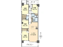 【東京都/江戸川区西葛西】コスモ西葛西ステーションアベニュー 間取り図