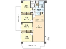 【東京都/江戸川区中葛西】中葛西グリーンホームズ 間取り図