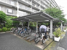 【千葉県/市川市幸】行徳南スカイハイツ C棟 駐輪場