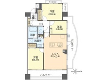 【東京都/江戸川区南葛西】南葛西グリーンホームズll 間取り図