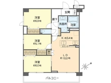 【東京都/江戸川区船堀】エヴァーグリーン船堀 間取り図