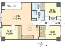 【東京都/江戸川区西葛西】ライオンズマンション西葛西第2 間取り図