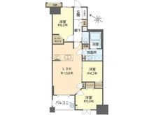 【東京都/江戸川区江戸川】グランシティユーロレジデンス瑞江 間取り図