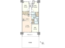 【埼玉県/草加市松原】シティテラス草加松原ガーデンズ 間取り図