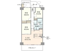 【埼玉県/さいたま市南区別所】ヒューマンスクエア武蔵浦和 間取り図