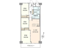 【埼玉県/さいたま市桜区西堀】ハイラーク浦和参番館 間取り図