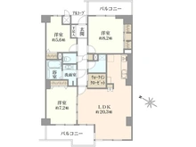【埼玉県/さいたま市南区松本】ライオンズガーデン西浦和 間取り図