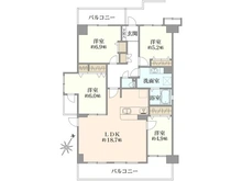 【埼玉県/草加市旭町】メイツ草加 間取り図