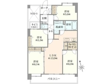 【埼玉県/朝霞市膝折町】ガレイシア朝霞台 間取り図