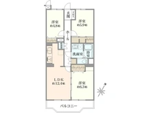 【埼玉県/志木市館】志木ニュータウン南の森弐番街8号棟 間取り図